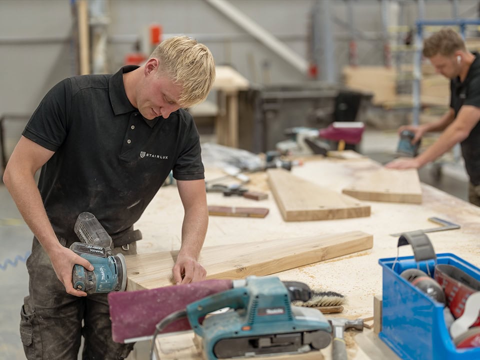 De werkplaats van Stairlux