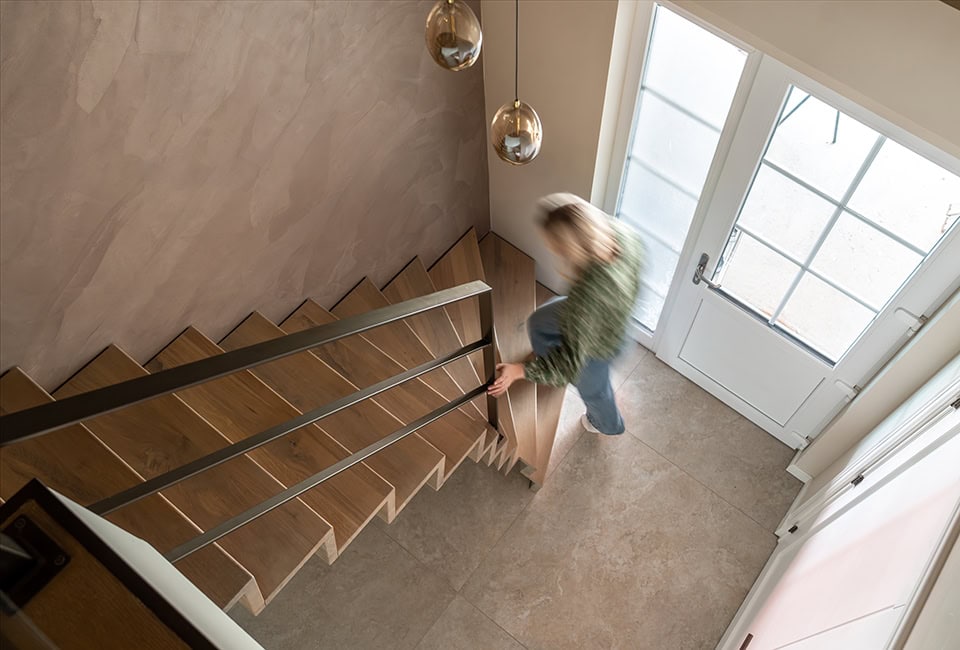 Houten Z-trap